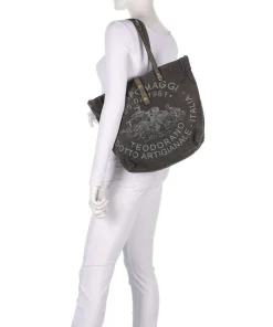 Shopper Canvas dunkelgrau