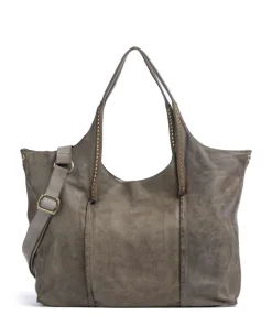 Shopper fein genarbtes Rindsleder dunkelgrau