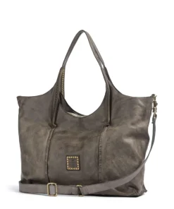 Shopper fein genarbtes Rindsleder dunkelgrau