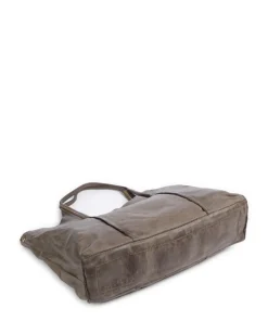 Shopper fein genarbtes Rindsleder dunkelgrau