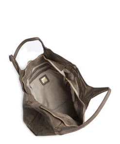 Shopper fein genarbtes Rindsleder dunkelgrau