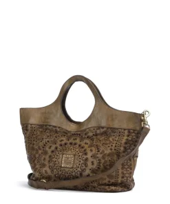 Shopper fein genarbtes Rindsleder olivgrün