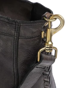 Shopper genarbtes Rindsleder braun