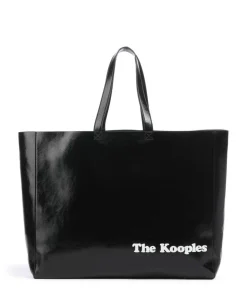 Shopper Lederimitat schwarz