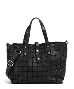 Shopper Rindsleder schwarz