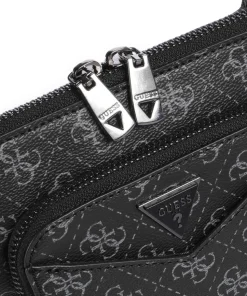 Siena 4G Eco Umhängetasche Lederimitat schwarz