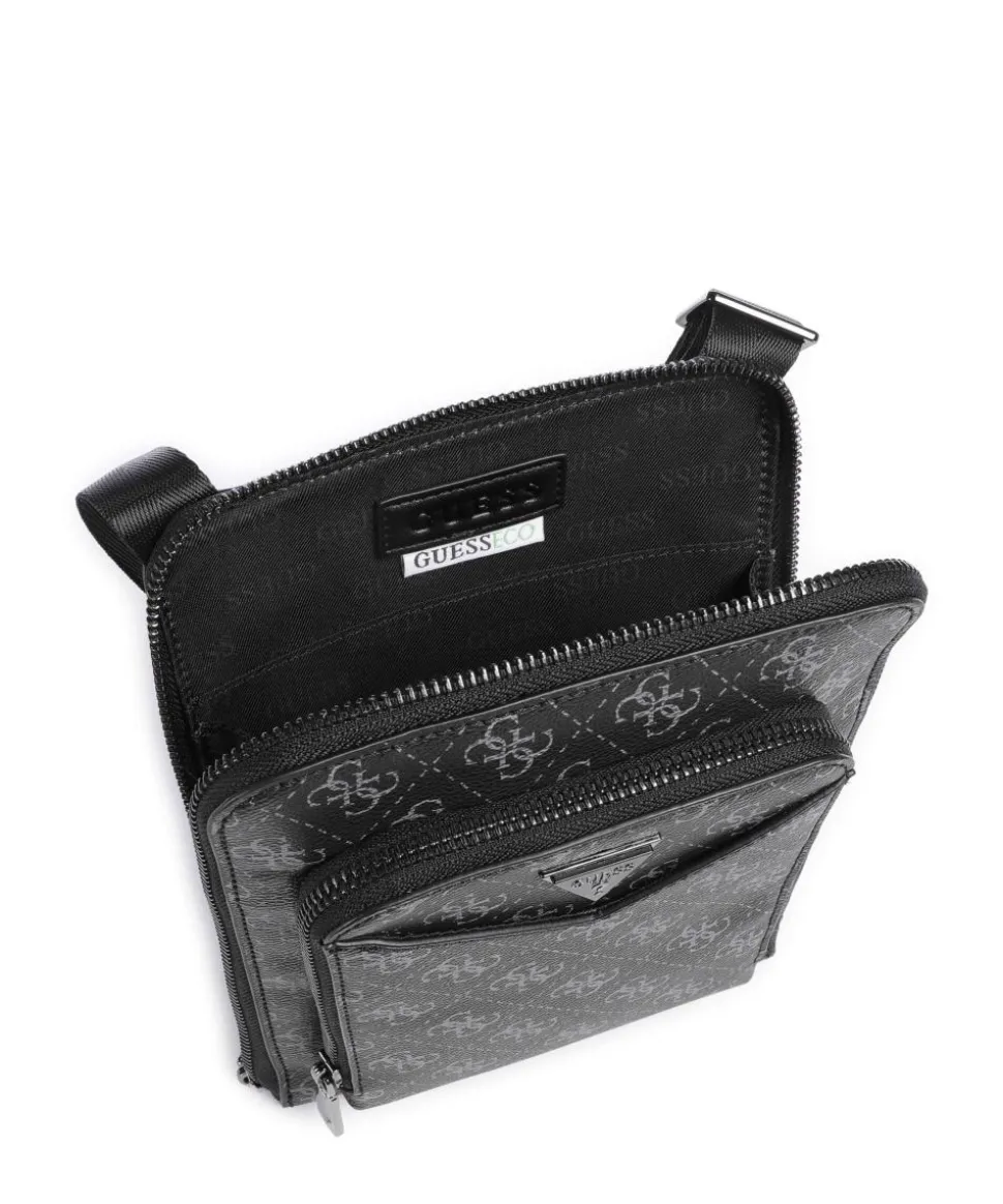 Siena 4G Eco Umhängetasche Lederimitat schwarz