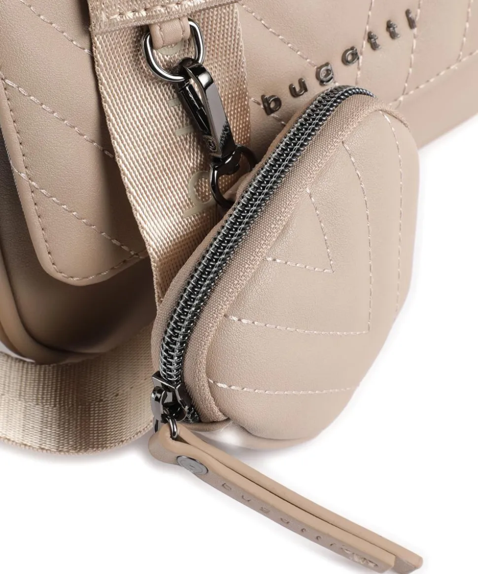 Sira Umhängetasche Lederimitat hellbraun