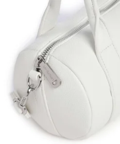 Sirah Re Handtasche Lederimitat weiß