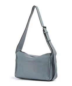 Sky Sheep Natural S Schultertasche Schafsleder blaugrau