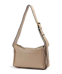 Sky Sheep Natural S Schultertasche Schafsleder beige