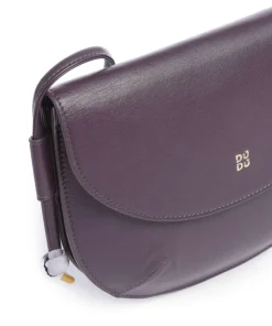 Skye Umhängetasche fein genarbtes Leder pflaume