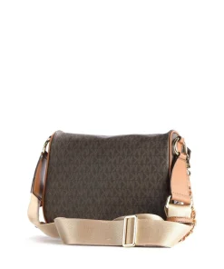 Slater Umhängetasche Lederimitat dunkelbraun