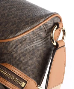 Slater Umhängetasche Lederimitat dunkelbraun