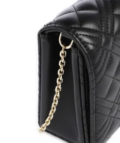 Smart Daily Umhängetasche Lederimitat schwarz