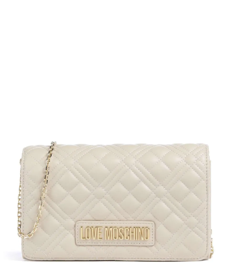 Smart Daily Umhängetasche Lederimitat elfenbein