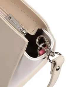 Smooth Handtasche Rindsleder beige