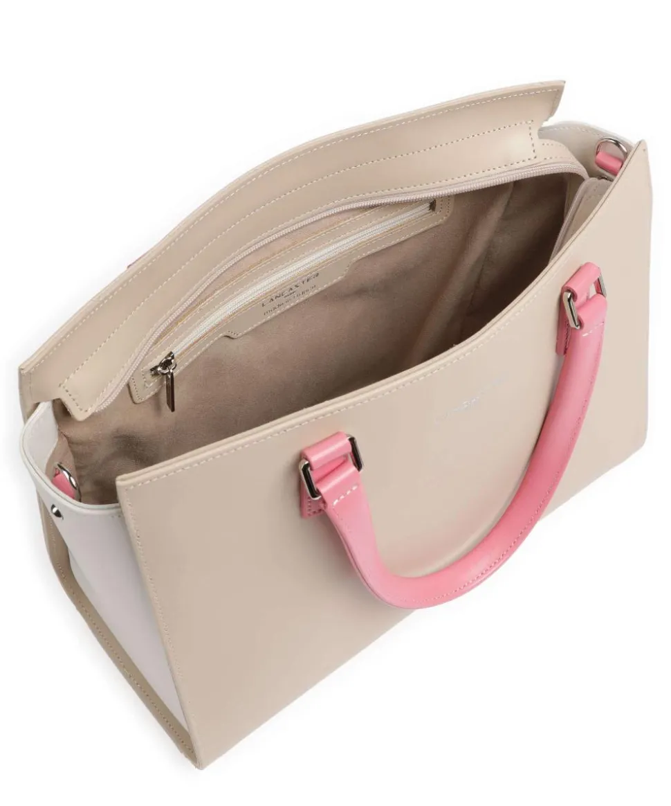 Smooth Handtasche Rindsleder beige