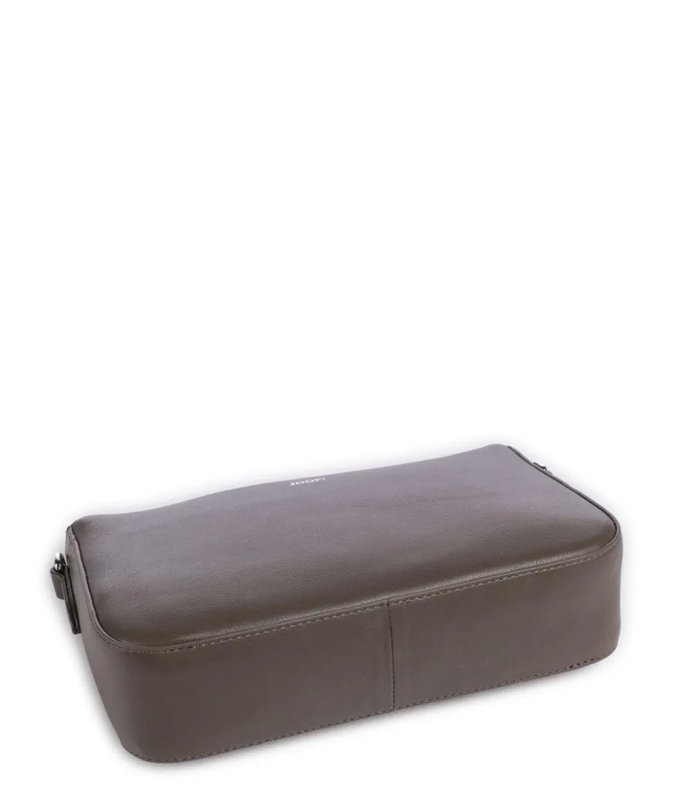 Sofisticato 1.0 Jasmina Umhängetasche fein genarbtes Leder taupe