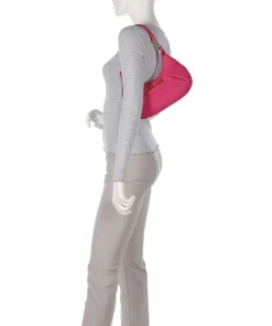 Soft Basic Schultertasche Lederimitat pink