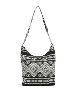 Soft Luxury Beuteltasche Baumwolle weiß/schwarz