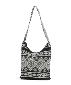 Soft Luxury Beuteltasche Baumwolle weiß/schwarz