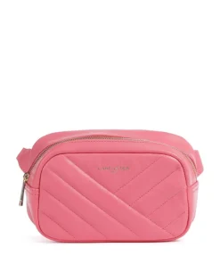 Soft Matelassé Gürteltasche weiches Rindsleder pink