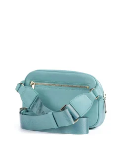 Soft Matelassé Gürteltasche weiches Rindsleder hellblau