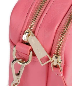 Soft Matelassé Umhängetasche weiches Rindsleder pink