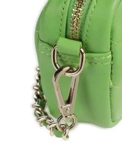 Soft Matelassé Umhängetasche weiches Rindsleder grün