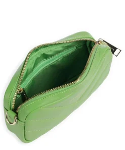 Soft Matelassé Umhängetasche weiches Rindsleder grün