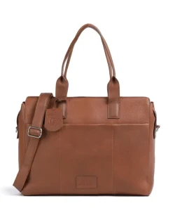 Soft Skylar Aktentasche 15″ fein genarbtes Leder braun