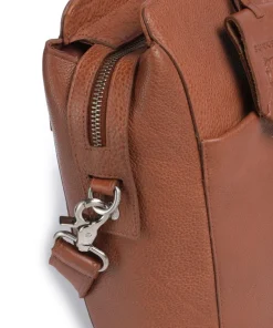 Soft Skylar Aktentasche 15″ fein genarbtes Leder braun
