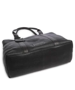 Soft Skylar Aktentasche 13″ genarbtes Leder schwarz