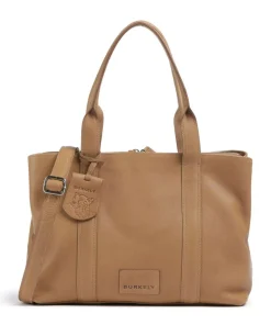 Soft Skylar Aktentasche 13″ genarbtes Leder hellbraun