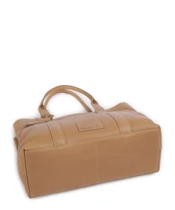 Soft Skylar Aktentasche 13″ genarbtes Leder hellbraun