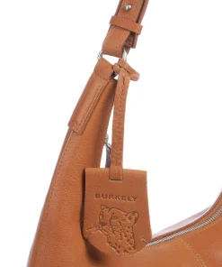 Soft Skylar Beuteltasche genarbtes Leder cognac