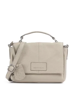 Soft Skylar Umhängetasche genarbtes Leder beige