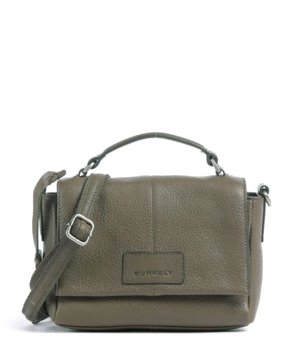 Soft Skylar Umhängetasche genarbtes Leder taupe