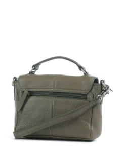 Soft Skylar Umhängetasche genarbtes Leder taupe
