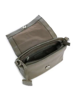 Soft Skylar Umhängetasche genarbtes Leder taupe