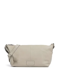 Soft Skylar Umhängetasche genarbtes Leder beige