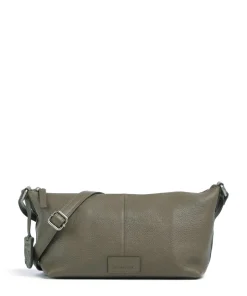 Soft Skylar Umhängetasche genarbtes Leder taupe
