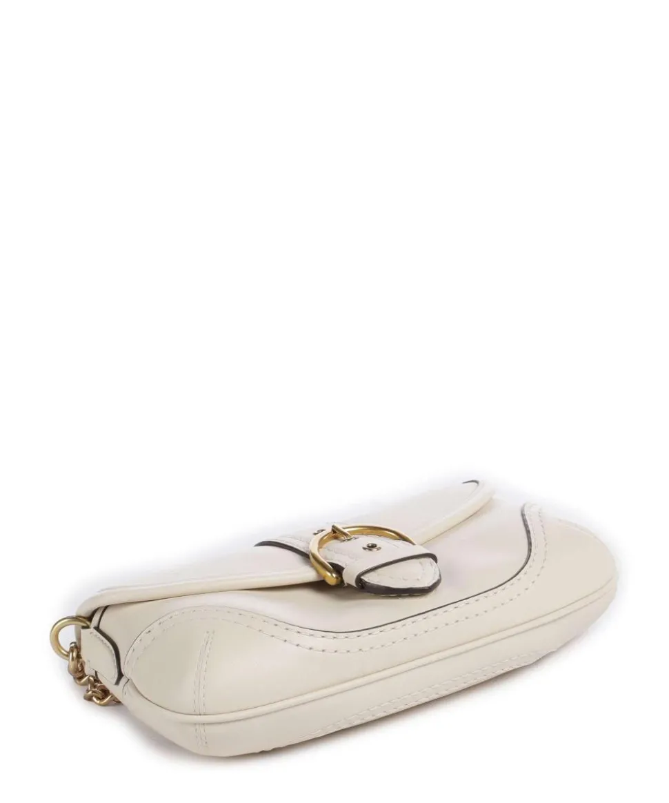 Soho 25 Schultertasche fein genarbtes Leder elfenbein