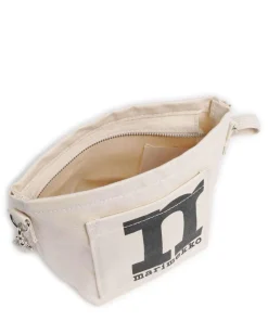 Solid Mono Mini Umhängetasche Canvas natur