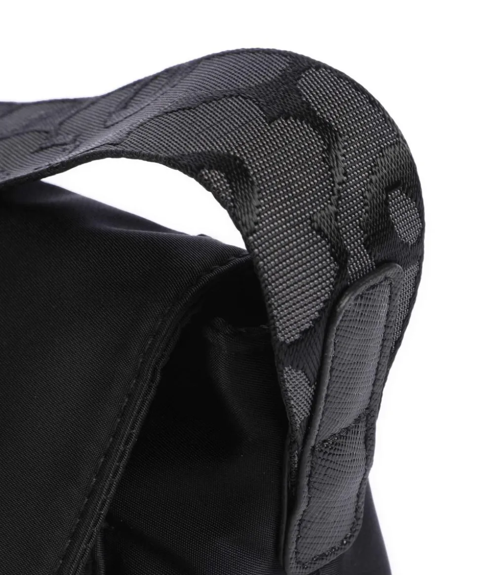 Solid Umhängetasche Polyamide schwarz