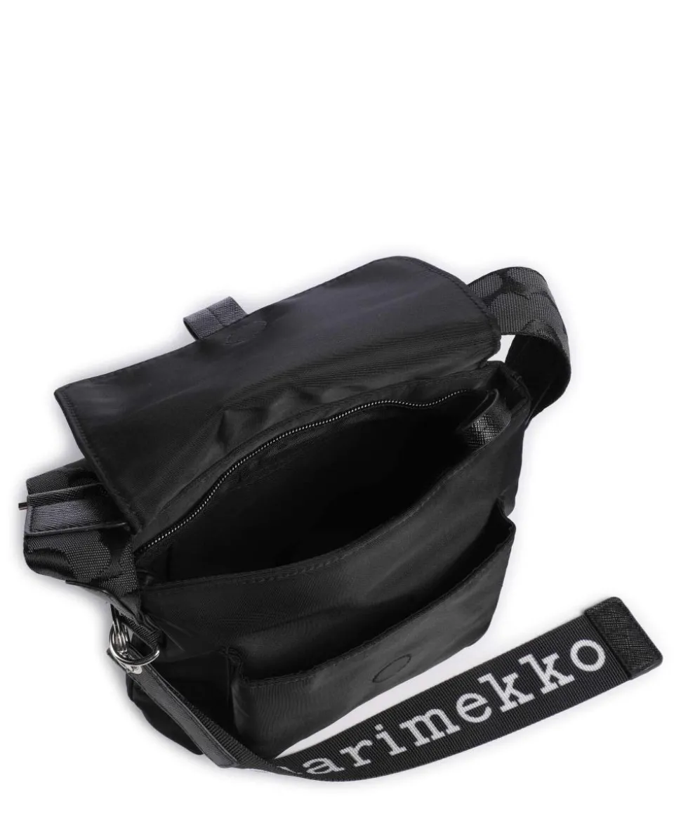 Solid Umhängetasche Polyamide schwarz