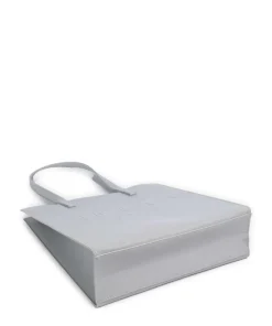 Soocon Shopper Lederimitat hellgrau