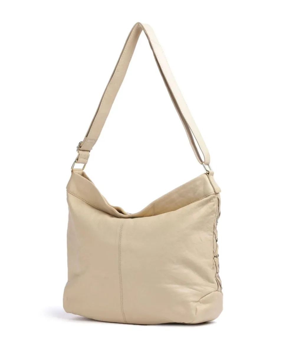 Sophistication Beuteltasche Schafsleder nude