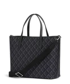 Southwell Gardens Handtasche recyceltes Polyester schwarz